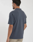 Label - Polera manga corta hombre Valencia azul Froens