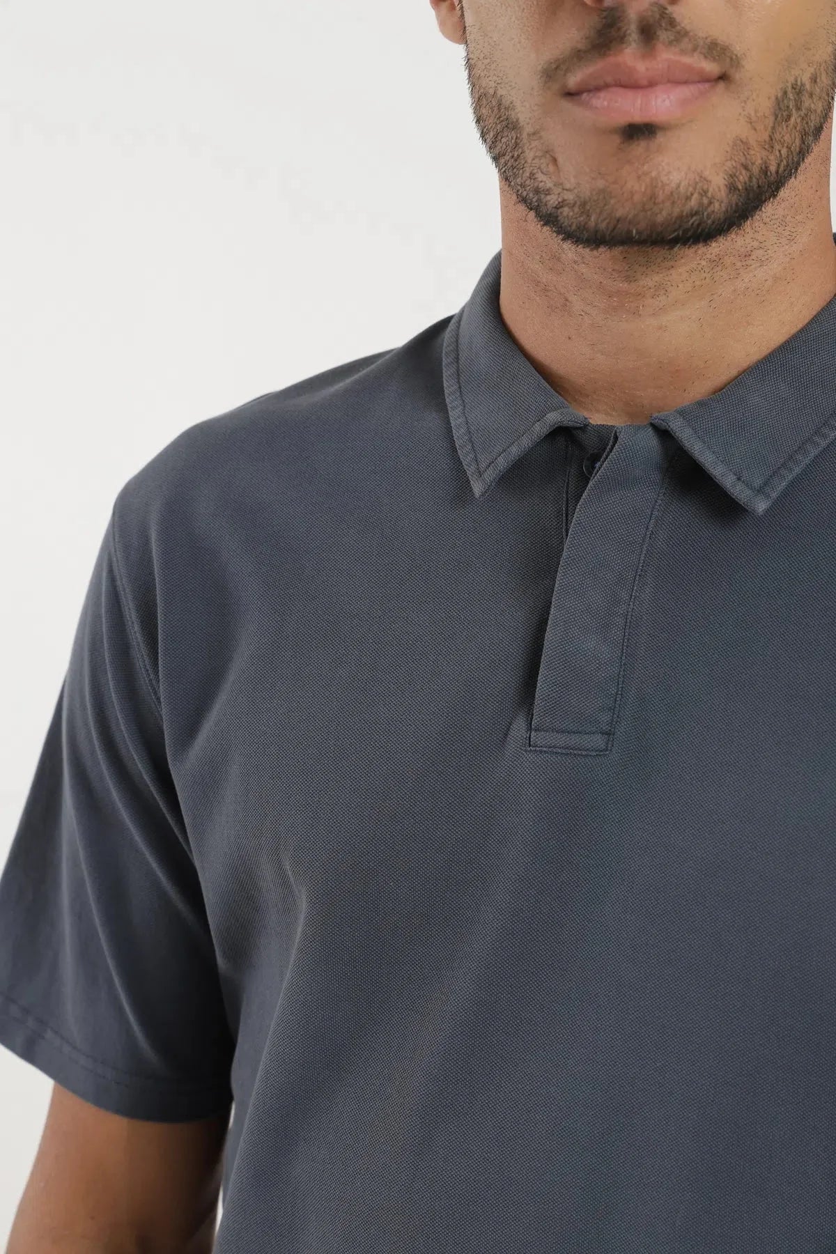 Label - Polera manga corta hombre Valencia azul Froens