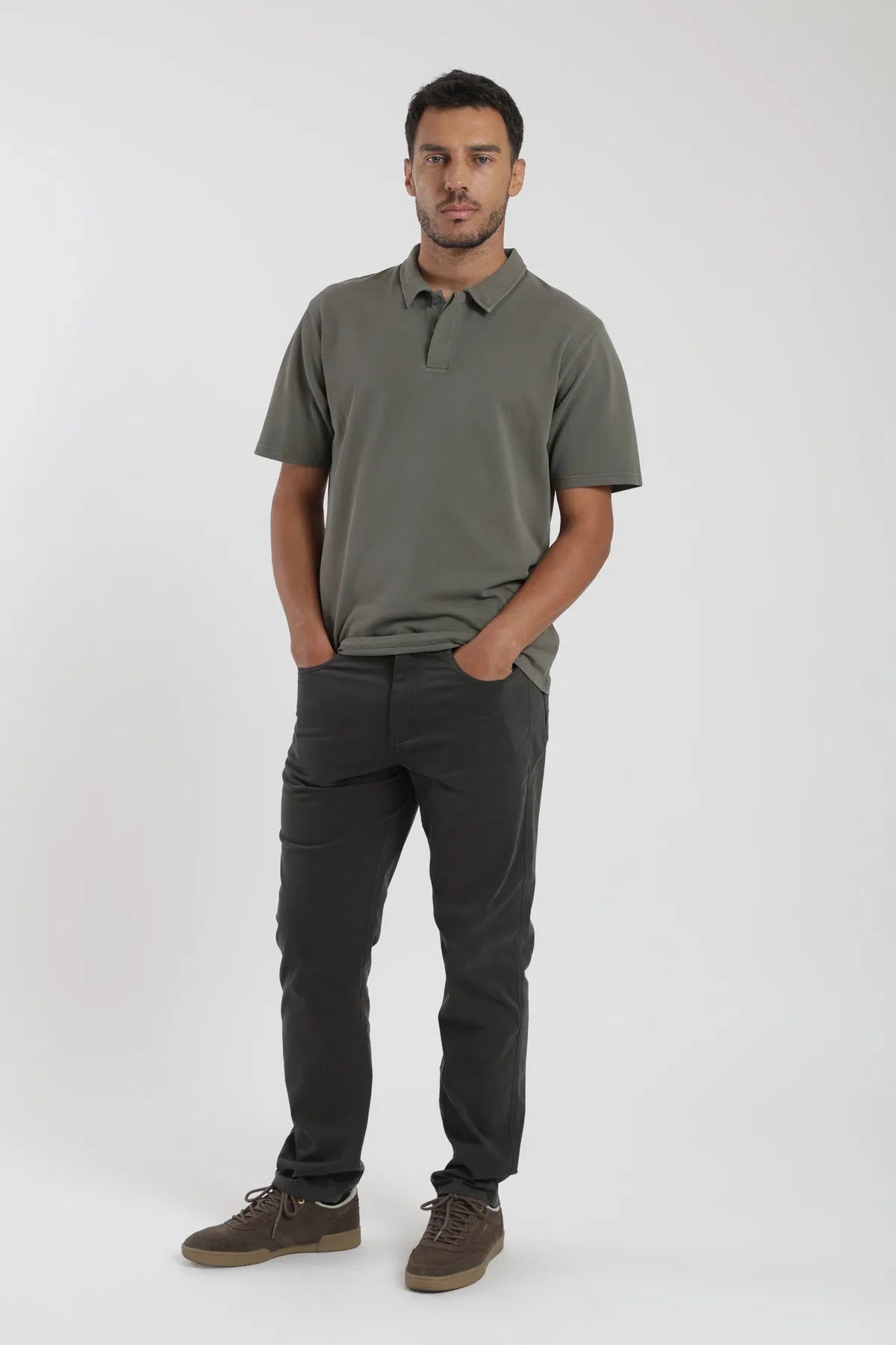 Label - Polera manga corta hombre Valencia verde Froens