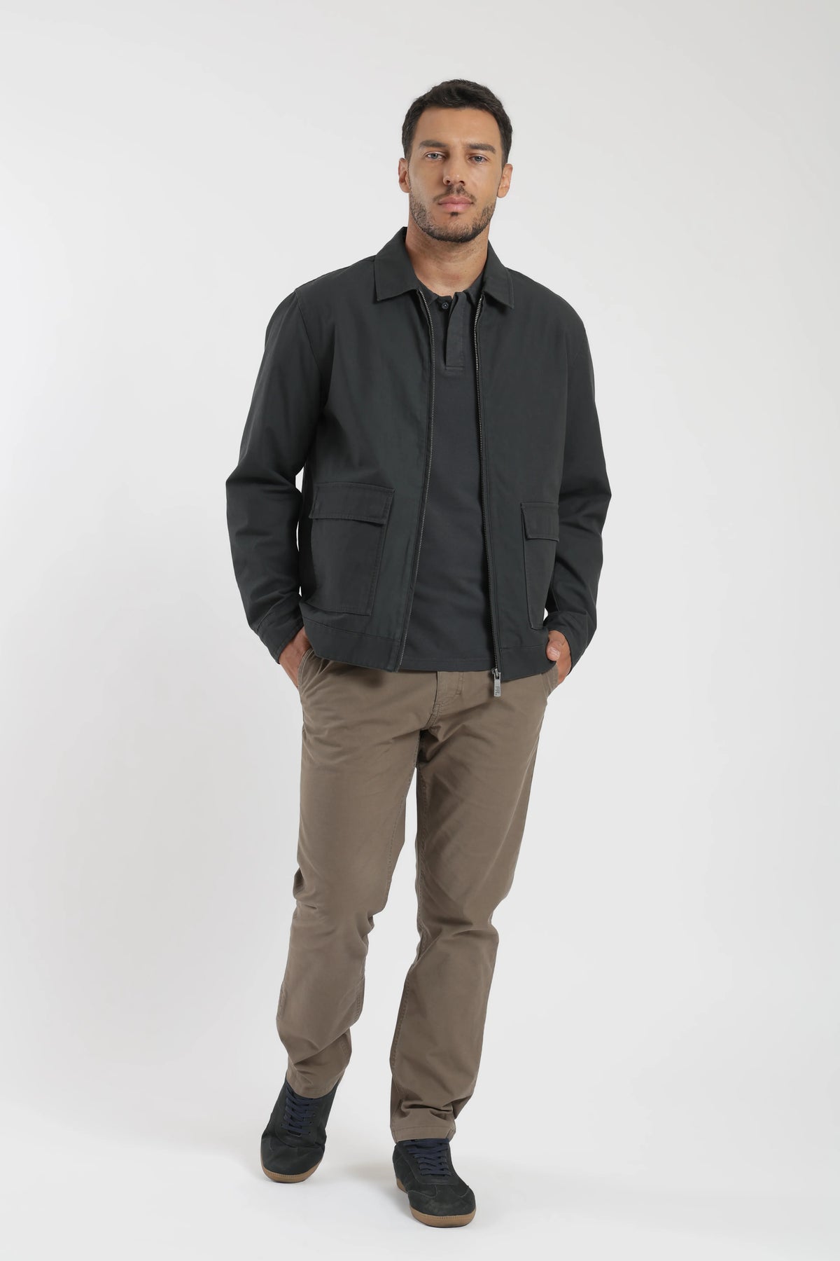 Label - Chaqueta hombre oporto grafito