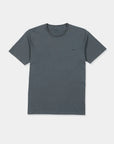 Label - Polera manga corta hombre slim azul