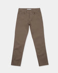 Label - Pantalón hombre shaper café
