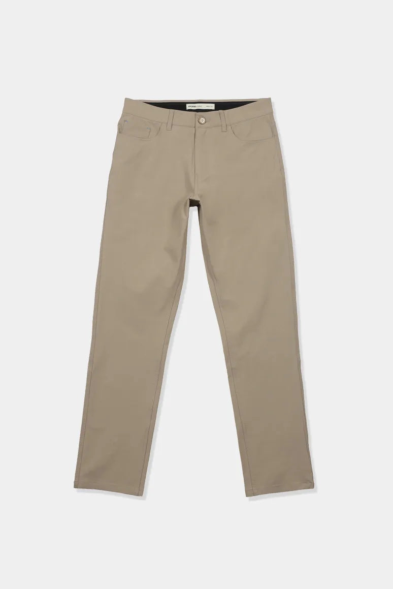 Label - Pantalón hombre perfomance beige