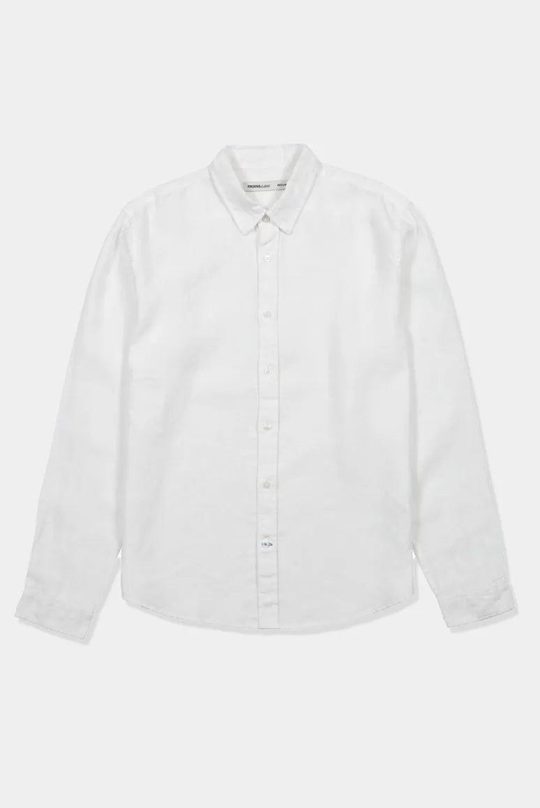 Label - Camisa manga larga amalfi blanco