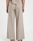 Pantalón mujer Mara beige - Lino
