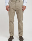 Label - Pantalón hombre Chino beige algodón orgánico
