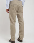 Label - Pantalón hombre Chino beige algodón orgánico