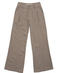 Pantalón mujer Docas rayas café Froens