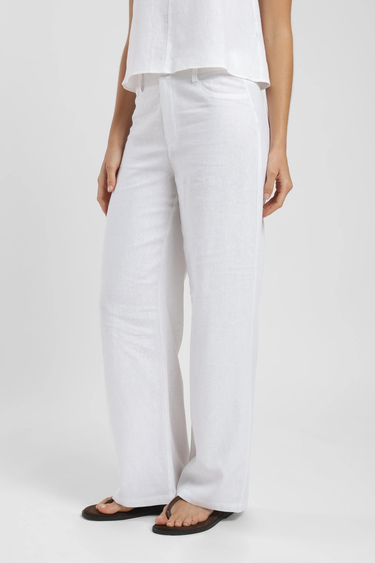 Pantalón mujer faro blanco Froens