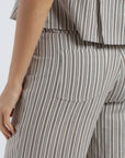 Pantalón mujer faro stripes beige Froens