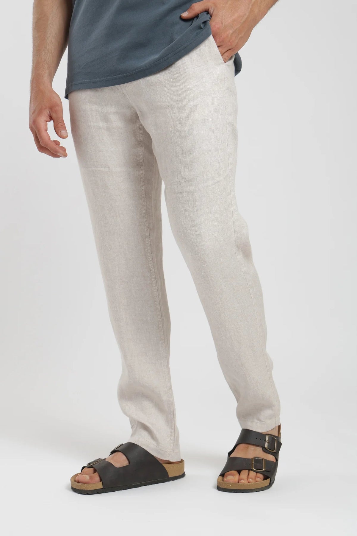 Pantalón hombre costa beige Froens