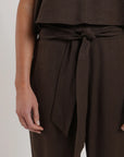 Pantalón mujer Mara café Froens