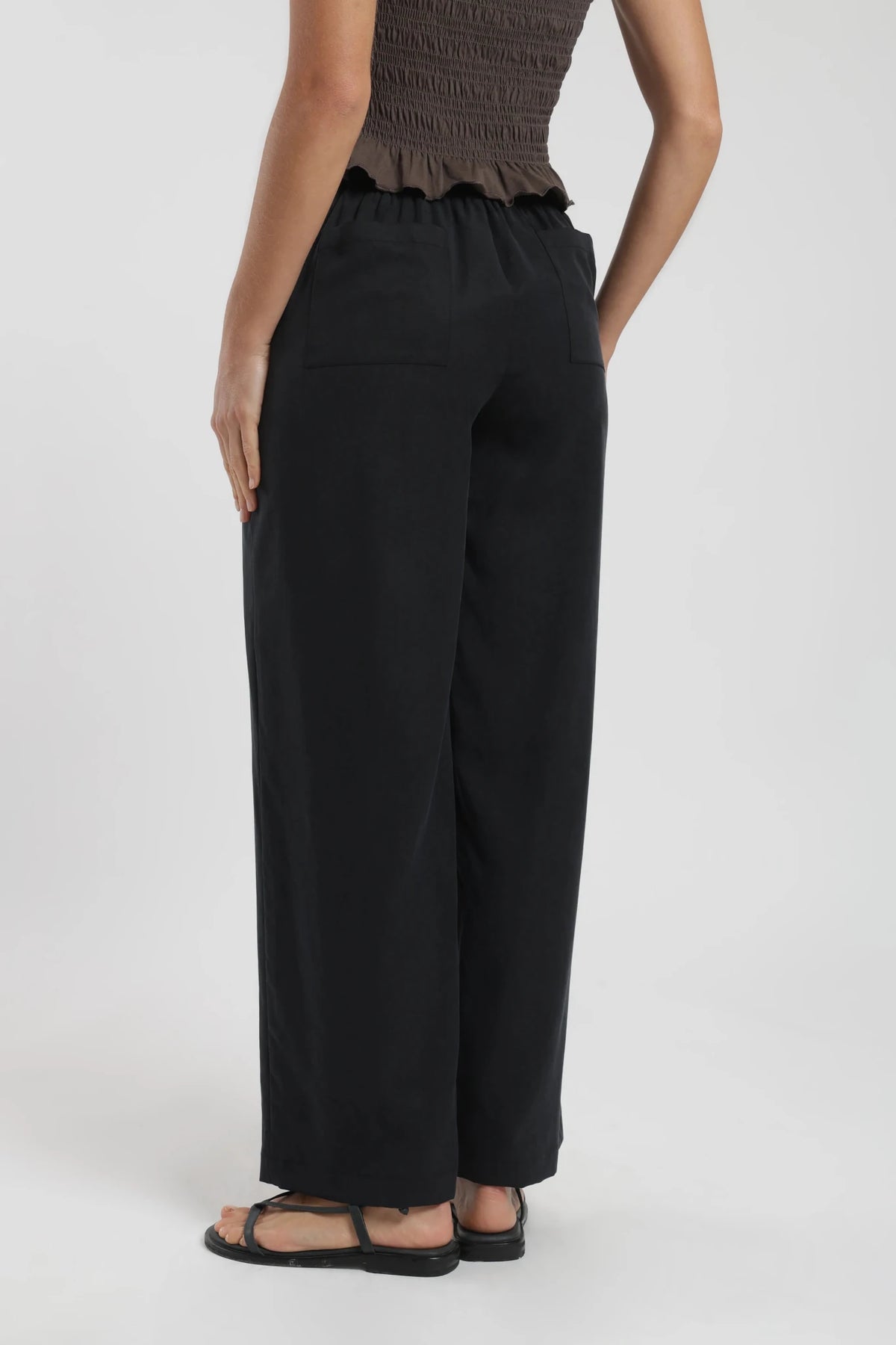 Pantalón mujer coral negro Froens