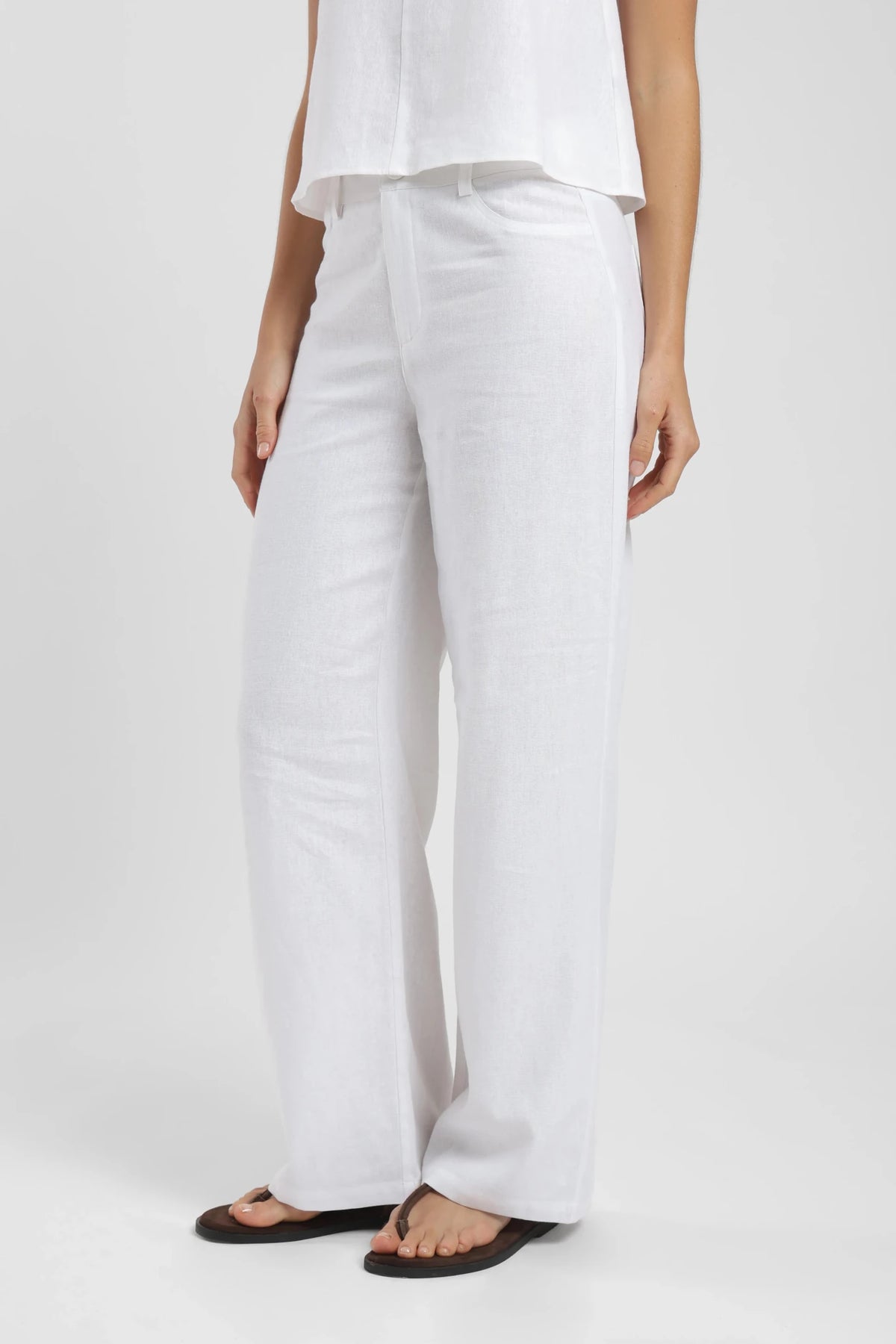 Pantalón mujer faro blanco Froens