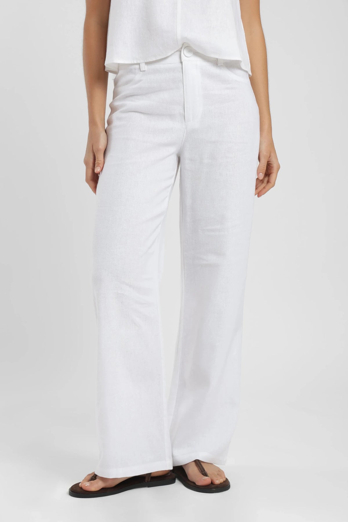 Pantalón mujer faro blanco Froens