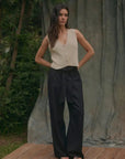 Pantalón mujer mara negro - Froens