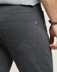 Label - Pantalón hombre Shaper azul algodón orgánico