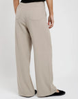 Pantalón mujer Palazzo beige