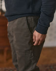 Pantalón hombre Patch café
