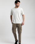 Pantalón hombre Cargo Olivo - Algodón orgánico