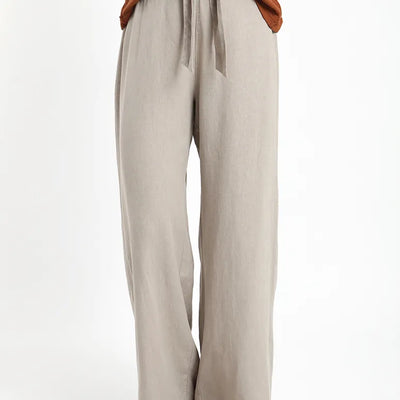 Pantalón mujer Mara beige