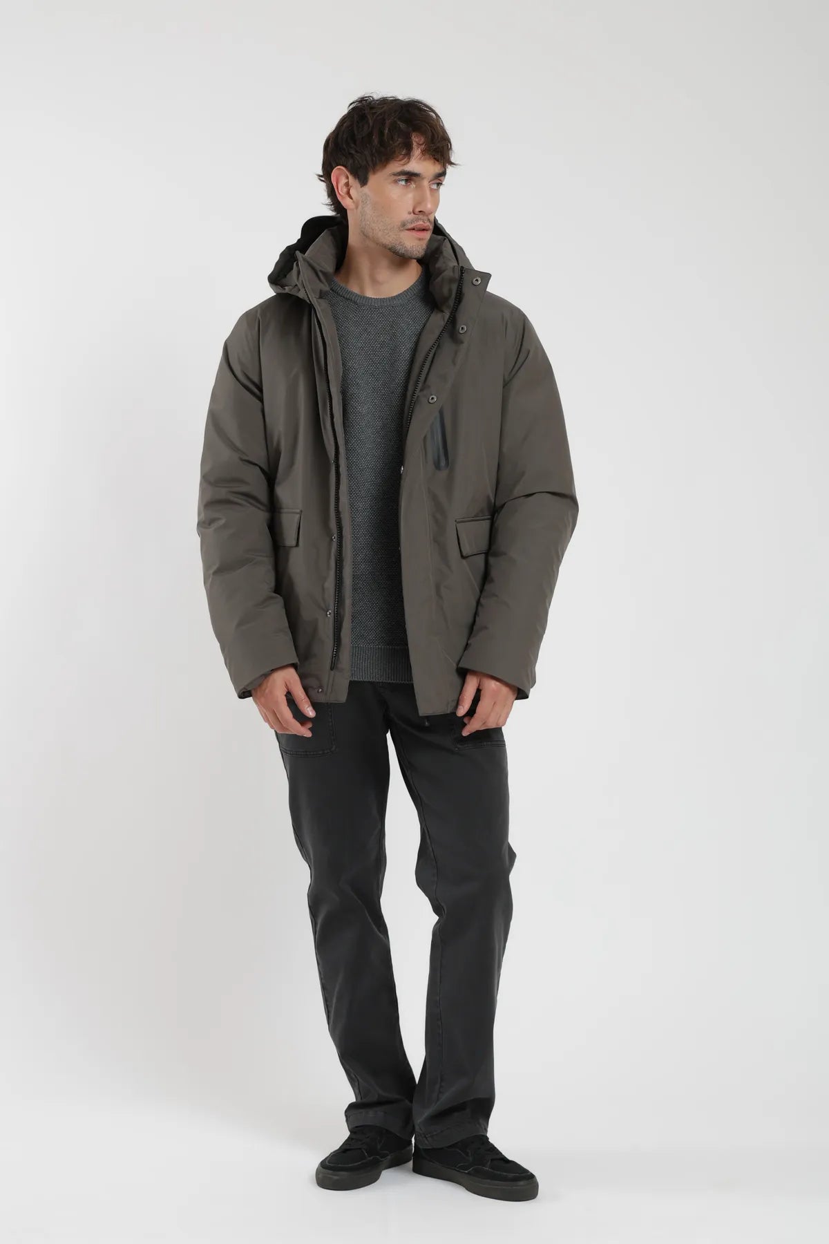 Parka hombre Ranco olivo