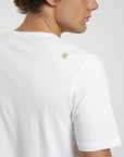 Polera manga corta hombre Plain blanco - Algodón orgánico