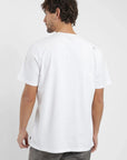 Polera manga corta hombre Bolsillo stitch blanco Froens
