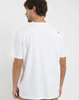 Polera manga corta hombre Carpintero blanco Froens