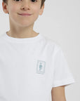 Polera Carpintero Kids blanco Froens