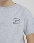 Polera Fox Kids gris Froens