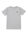 Polera manga corta kids Fox gris