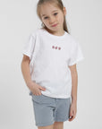 Polera Frutillas Kids blanco Froens