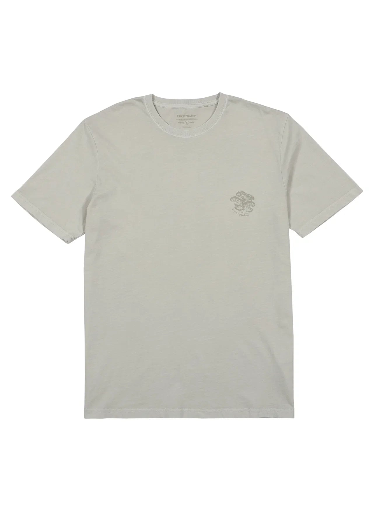 Polera manga corta hombre Fungi beige