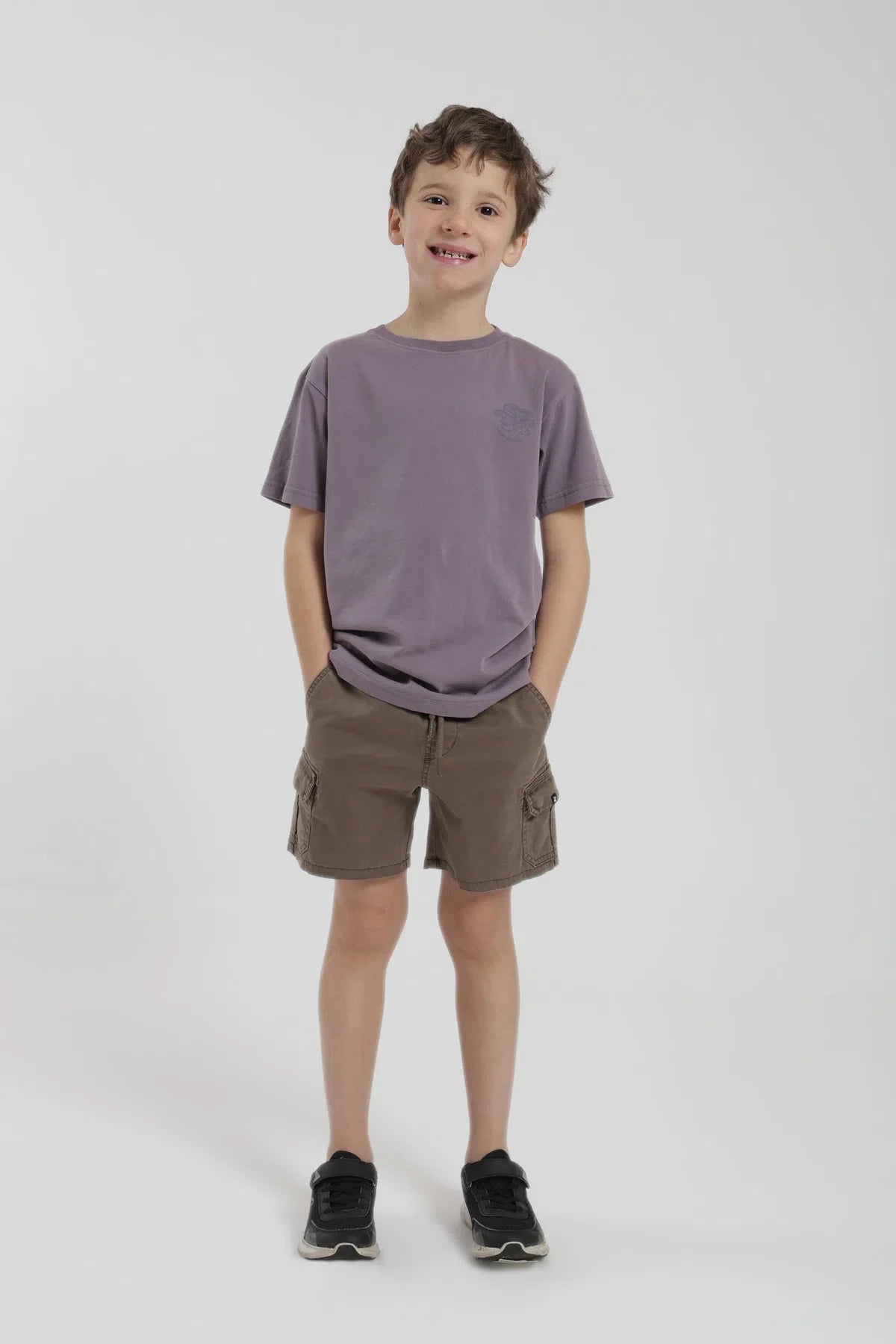 Polera Fungi Kids lila Froens