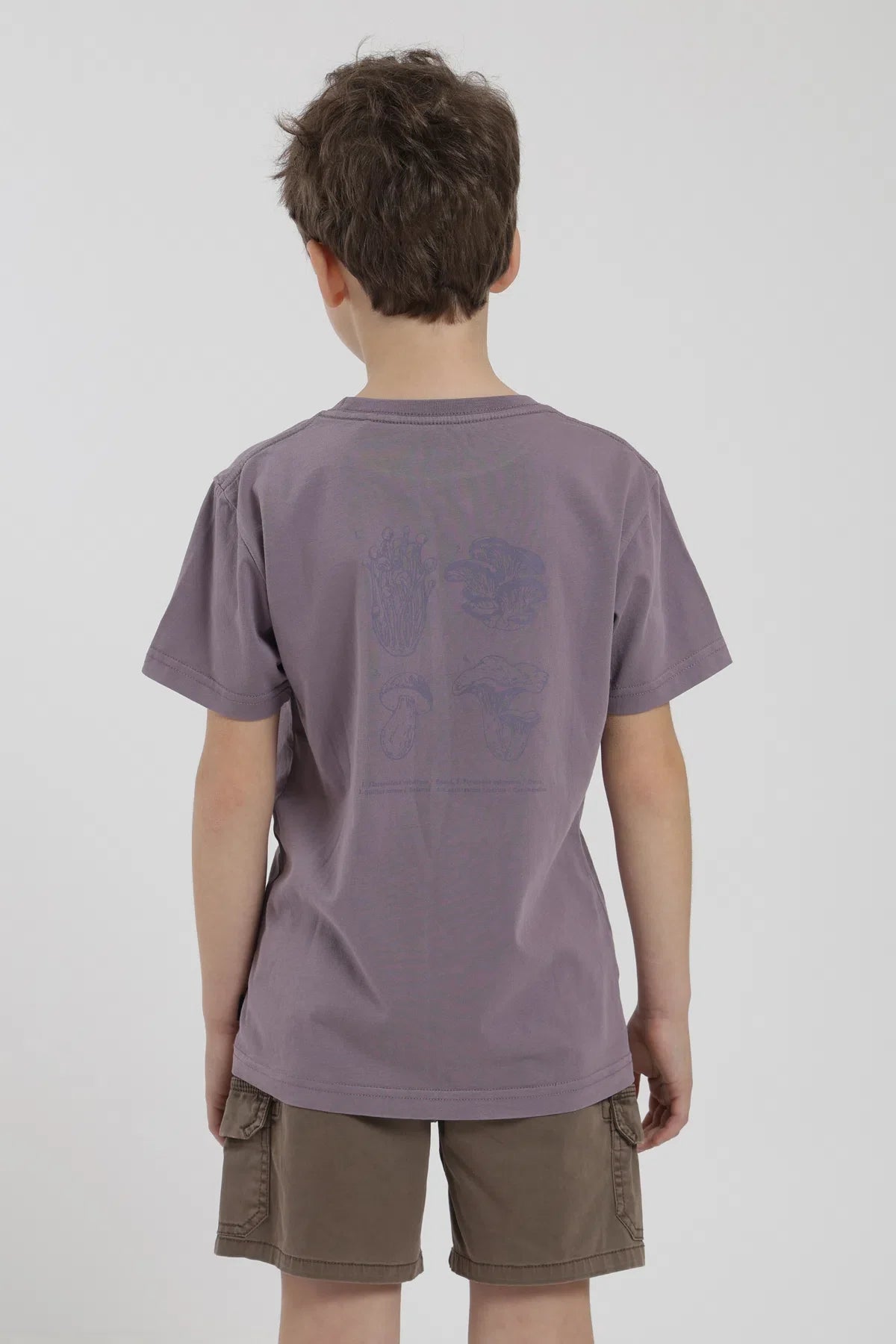 Polera Fungi Kids lila Froens