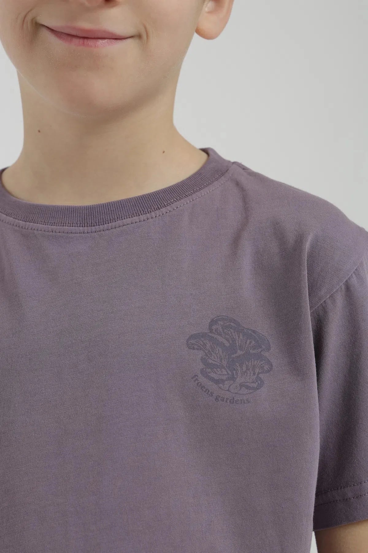 Polera Fungi Kids lila Froens