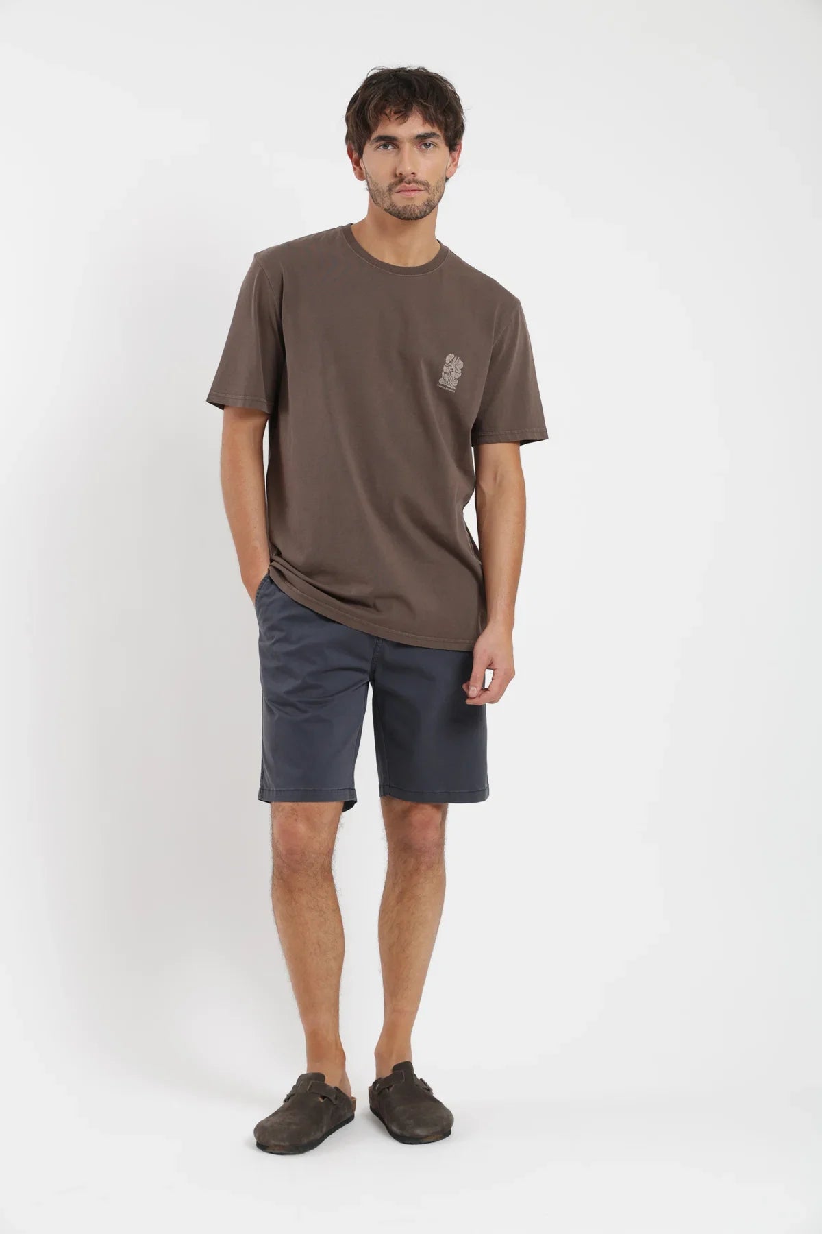 Polera manga corta hombre Garden café Froens