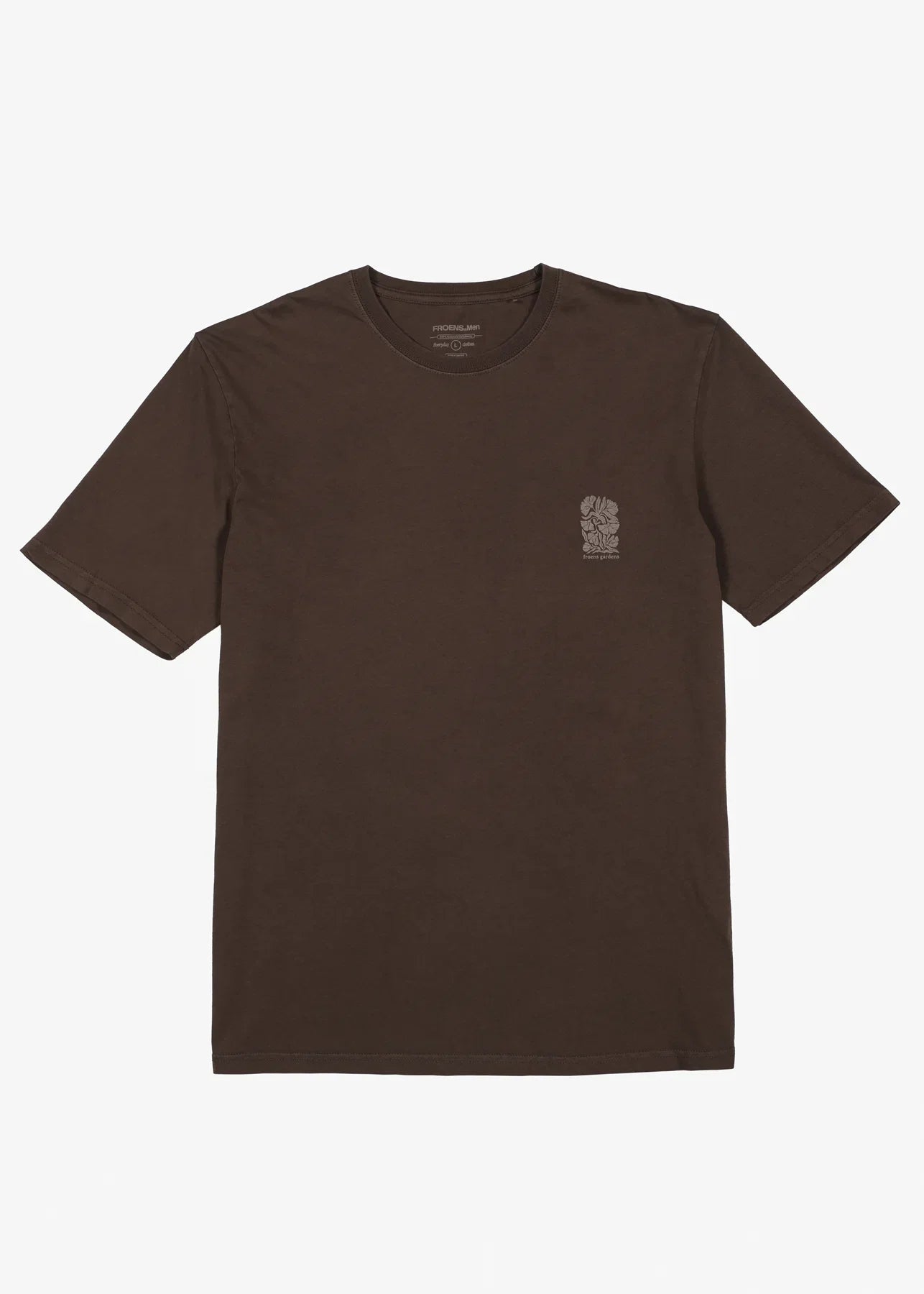 Polera manga corta hombre Garden café