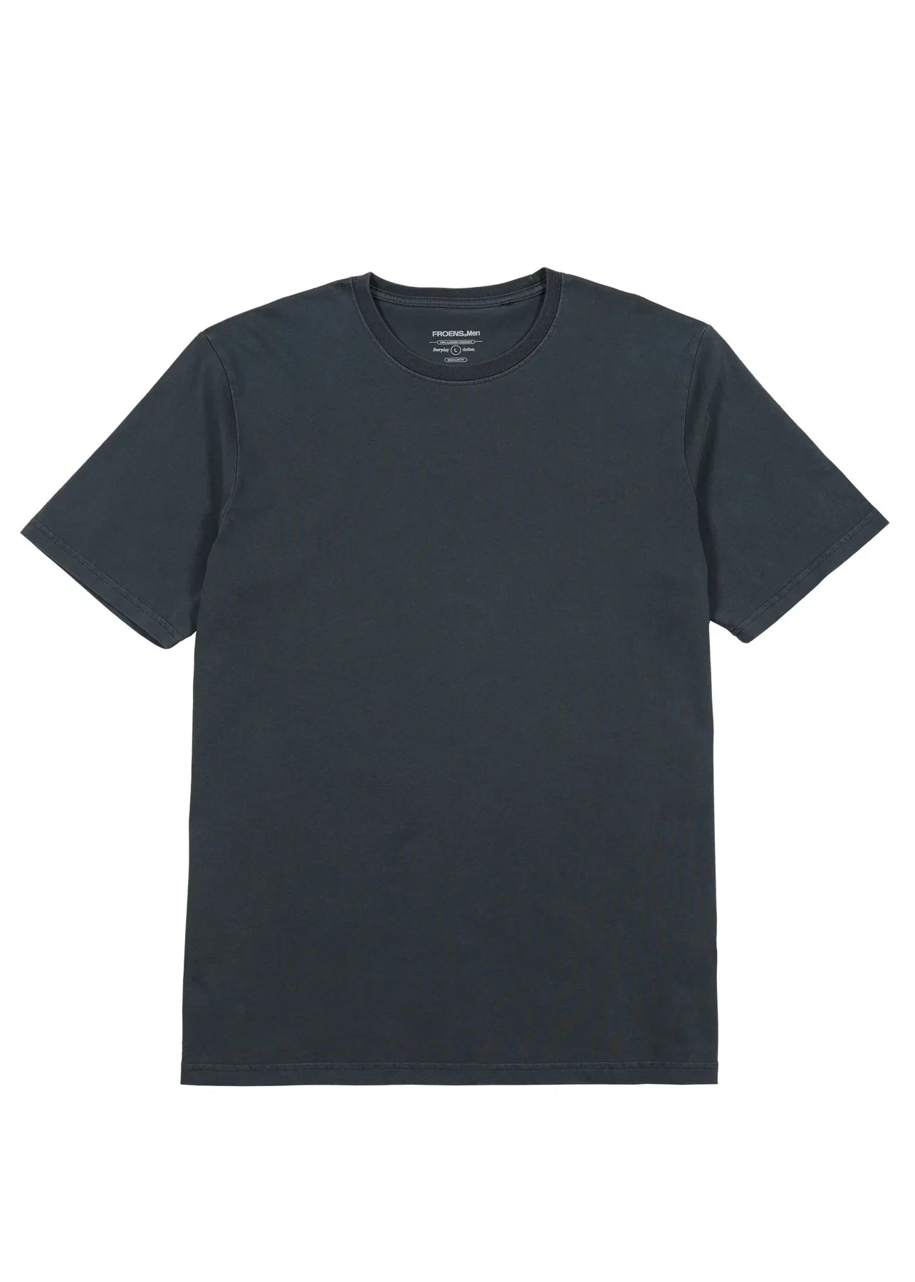 Polera manga corta hombre Heavyweight azul