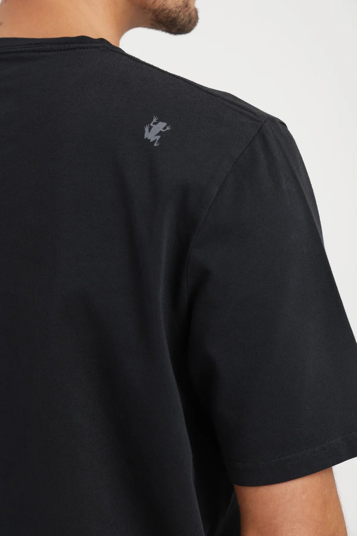 Polera manga corta hombre Heavyweight negro Froens