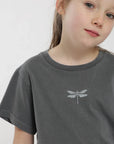 Polera Libelula Kids grafito Froens
