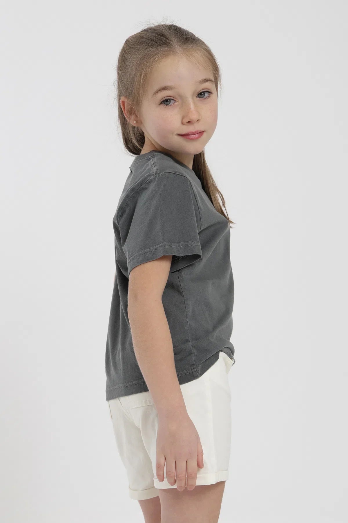 Polera Libelula Kids grafito Froens