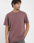 Polera manga corta hombre Manzana burdeo Froens