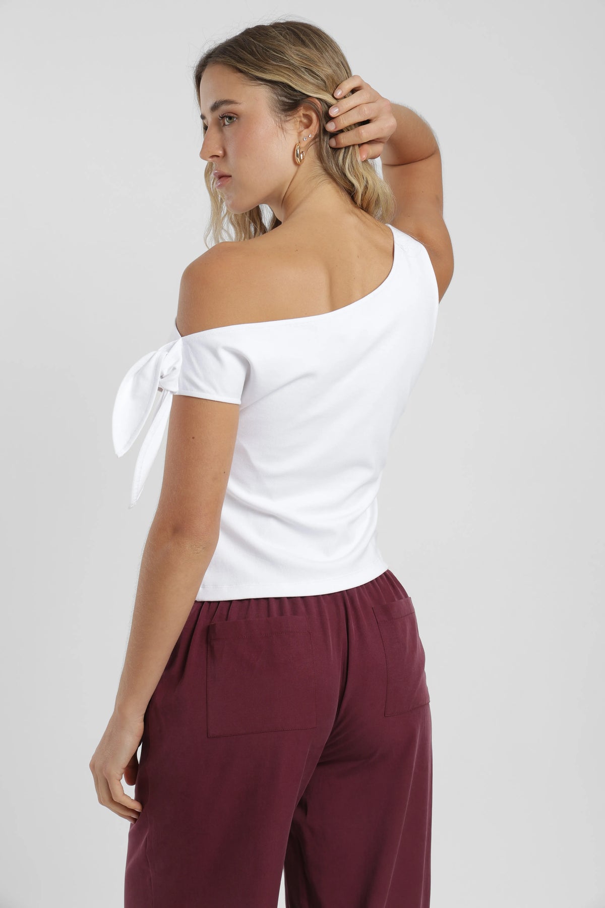 Polera mujer nara blanco Froens