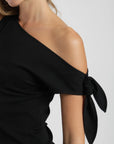 Polera mujer nara negro Froens