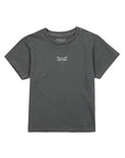 Polera manga corta kids niña grafito