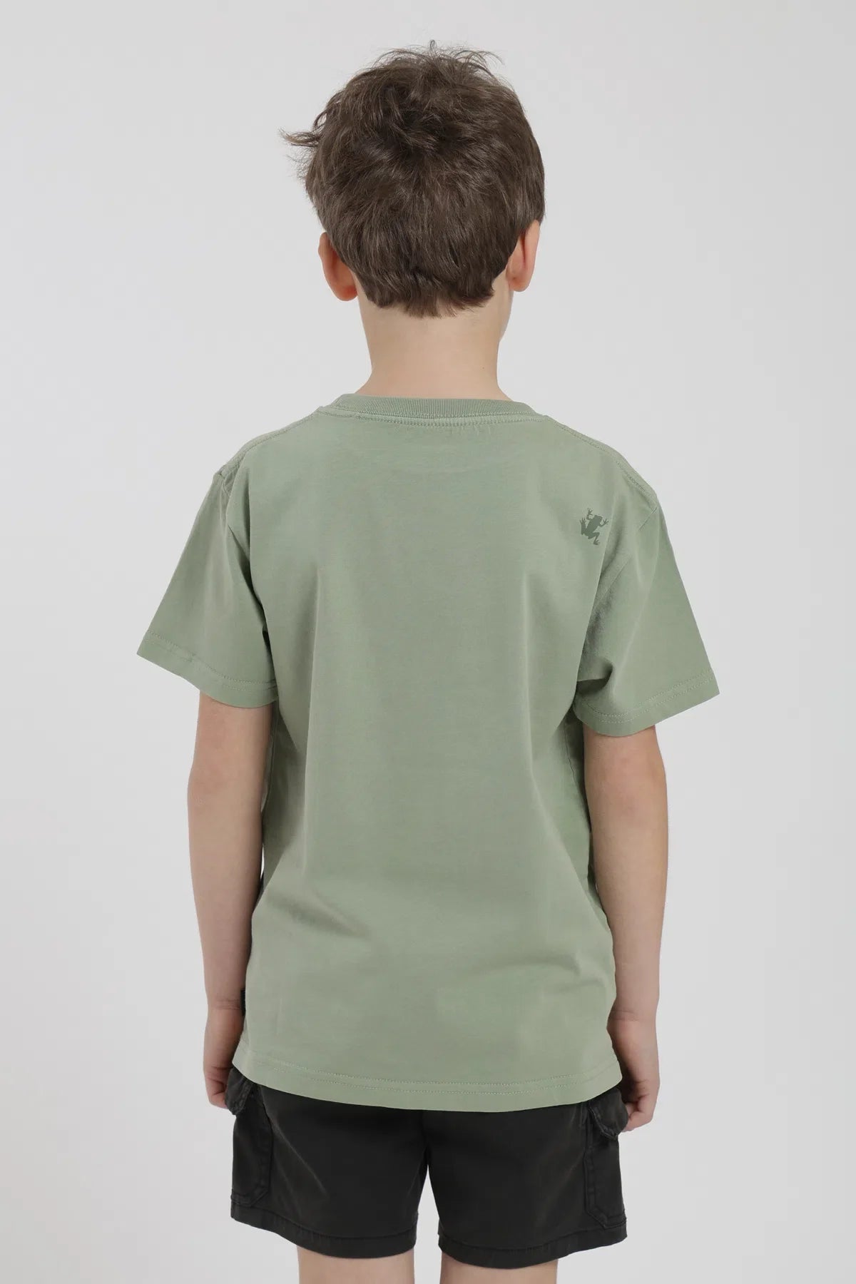 Polera Ovalo Kids verde claro Froens