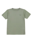 Polera manga corta kids Ovalo verde claro