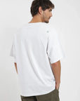 Polera manga corta hombre Oversize blanco Froens